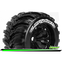 MT-Cyclone 1/8 Monster Truck Tyres Black