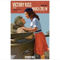 Meng 1/35 Victory Kiss M4A3 (76) W Limited Edition Plastic Model Kit