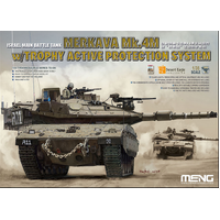 Meng 1/35 Israel Main Battle Tank Merkava Mk.4M w/Trophy Active Protection System Plastic Model Kit