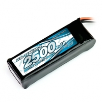 LIPO TX-RX 2500 7.4V FLAT  LIPO RECEIVER BATTERY - MR-MLI-RF2500FD