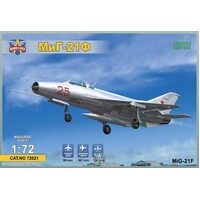 ModelSvit 1/72 MiG-21F (Izdeliye "72") Soviet Supersonic fighter Plastic Model Kit