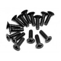 Maverick Countersunk Cross Head Self-Tapping Screw M3X10Mm (15Pcs) [MV22052]