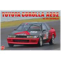 NuNu 1/24 Toyota Corolla Levin AE92 Plastic Model Kit [24025]