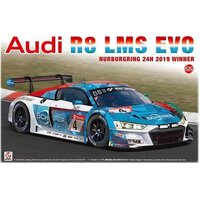 NuNu 1/24 Audi R8 LMS EVO 24hNurburgring 2019 Winner Plastic Model Kit [24026]