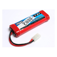 nVision NiMH 2000 7,2V Stick w/Tamiya Plug 14 AWG