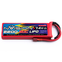 nVision LiPo 2s 7.4V 2200 30C