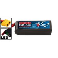 LiPo 2300mAh 4S 14.8V 55C (XT60) - Racing Drone Battery