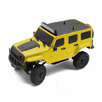 Panda Hobby Tetra X1 Scale Crawler, 1/18, Yellow, RTR - PHT1801Y