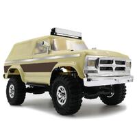 Panda Hobby 1/18 Tetra X2 RTR Scale Mini Crawler, Beige/Brown - PHT1803Y