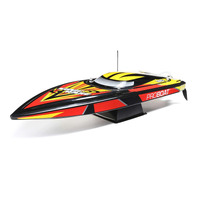 Pro Boat Sonicwake DeepV Boat, RTR, Black - PRB08032V2T1