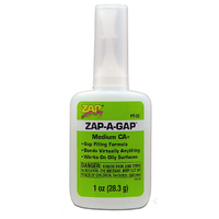 ZAP PT-02 1 OZ. GREEN ZAP-A-GAP CA+ 1 BOTTLE (BOX QTY 12)