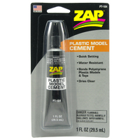 (DG) ZAP PT-104 1 OZ. ZAP PLASTIC MODEL CEMENT WITH TIP