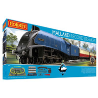 HORNBY Mallard Record Breaker Electric Model Train Set - 42-R1282SF