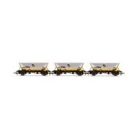 HORNBY HAA HOPPER WAGONS, THREE PACK, BR COAL SECTOR - ERA 8 - 69-R60065