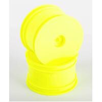 Raw Speed 1/10 Buggy Rear Wheel - Yellow - RS150501Y