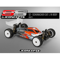 S2 - Schumacher Cat L1R Lightweight Body with 2x Turf WIngs - SCH-JC0471L