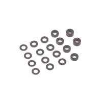 Schumacher SPEED PACK - Alloy Black M3 Washers - 18pc - SCH-U4314