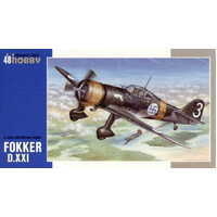 Special Hobby 1/48 Fokker D.XXI 3. sarja "with Mercury engine" Plastic Model Kit