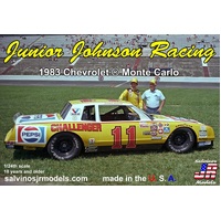 Salvinos J R 1/24 Junior Johnson Racing 1983 Chevrolet Monte Carlo Plastic Model Kit