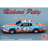 Salvinos J R 1/24 Richard Petty 1984 Pontiac Grand Prix 200 Race Winner Plastic Model Kit