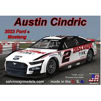 Salvinos J R 1/24 Team Penske 2023 Austin Cindric  Ford Mustang Primary Plastic Model Kit