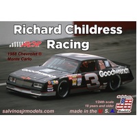 Salvinos J R 1/24 Richard Childress Racing 1988 Chevrolet Monte Carlo #3 Plastic Model Kit