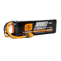 Spektrum 3200mah 3S 11.1V Smart LiPo Battery 30C, IC3 - SPMX32003S30