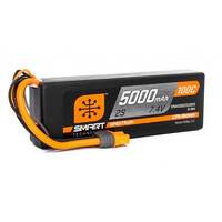 Spektrum 5000mah 2S 7.4v 100C Smart Hard Case LiPo Battery with IC3 Connector - SPMX50002S100H3