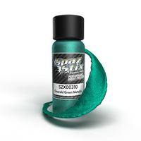 Emerald Green Metallic Airbrush Ready Paint, 2oz Bottle