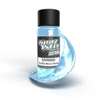 Sky Blue Mirror Chrome Airbrush Ready Paint, 2oz Bottle