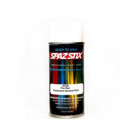 SPAZSTIX FIRE RED FLUORESCENT AEROSOL PAINT 3.5OZ - SZXA02309