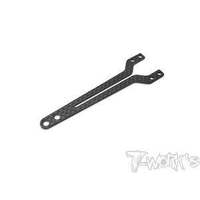 TWORKS Graphite Split Type Front Upper Deck  Ver. 2( Xray X4  )