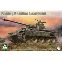 Takom 1/35 Pzkpfwg.V Panther A Early/Mid Plastic Model Kit