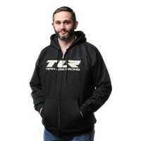 TLR Zip Hoodie, Black, Medium - TLR0509M