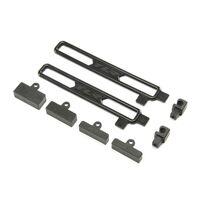 TLR Battery Mount Set, 22X-4 - TLR231092