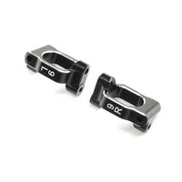 TLR Caster Block Set, 9 deg, Aluminium, 22X-4 - TLR234119