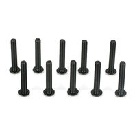 TLR Button Head Screws, M3 x 18mm (10) - TLR5905