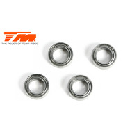 Ball Bearings metric 4x 7x2.5mm (4 pce)