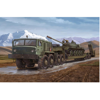 Trumpeter 1/35 MAZ-537G intermediate type with MAZ/ChMZASP 5247G semi-trailer