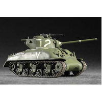 Trumpeter 1/72 M4A1 (76) W TANK Plastic Model Kit [07222]