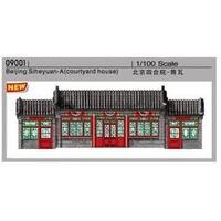 Trumpeter 1/100 Beijing Siheyuan (Courtyard House) Plastic Model Kit