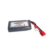 7.4V 1600mah li battery