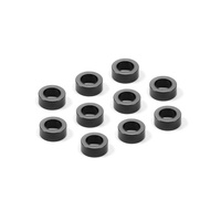 XRAY ALU SHIM 3x5x2.0MM - BLACK (10)