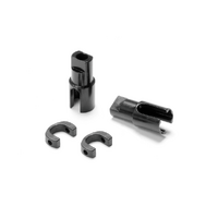 XRAY SOLID AXLE ECS BB DRIVESHAFT ADAPTER - HUDY SPRING STEEL™ (2) - XY305138