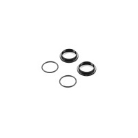 XRAY XLP ALU SHOCK ADJUSTABLE NUT - BLACK (2)