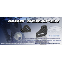 XRAY MUD SCRAPER - GRAPHITE - SET - XY353369