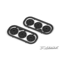 XRAY XB9 SHOCK PISTON SET 8-HOLE V3 - XY358032