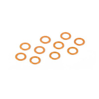 ALU SHIM 5.3X7.8X0.5MM - ORANGE (10) - XY373120-O