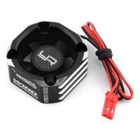 Yeah Racing Aluminum Case 30mm Booster Cooling Fan Black - YA-0576BK