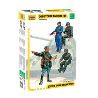 Zvezda 1/35 Soviet Tank Crew Plastic Model Kit